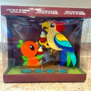 New Disney Jose Orange Bird Tiki Room Little Ray Of Sunshine Wonderground Figure